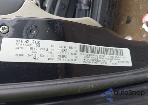 2016 Chrysler Town & Country Touring from USA, damaged, VIN 2C4RC1BG7GR253430